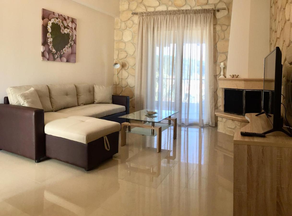Amfithea House Villa Siviri Bagian luar foto
