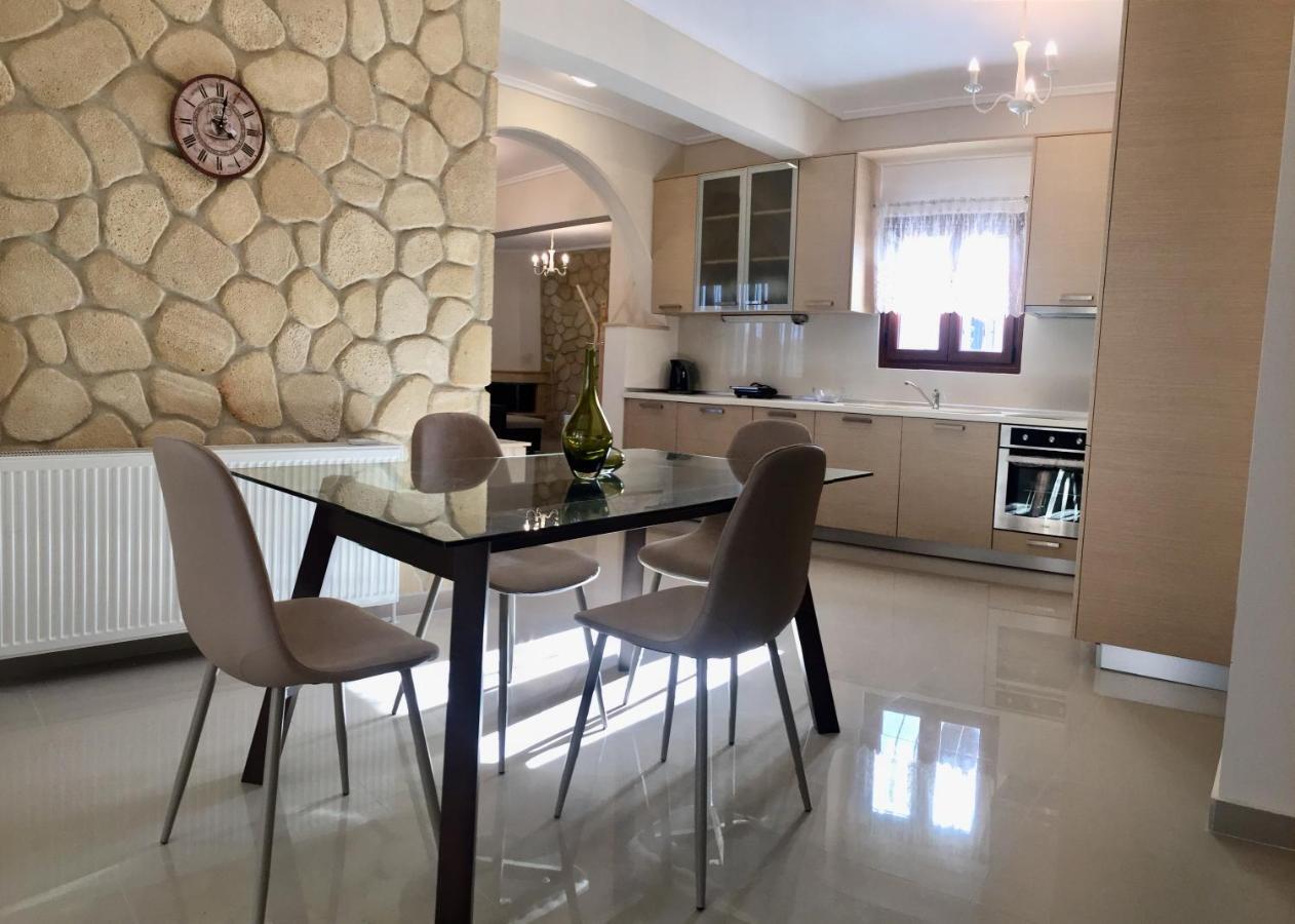 Amfithea House Villa Siviri Bagian luar foto