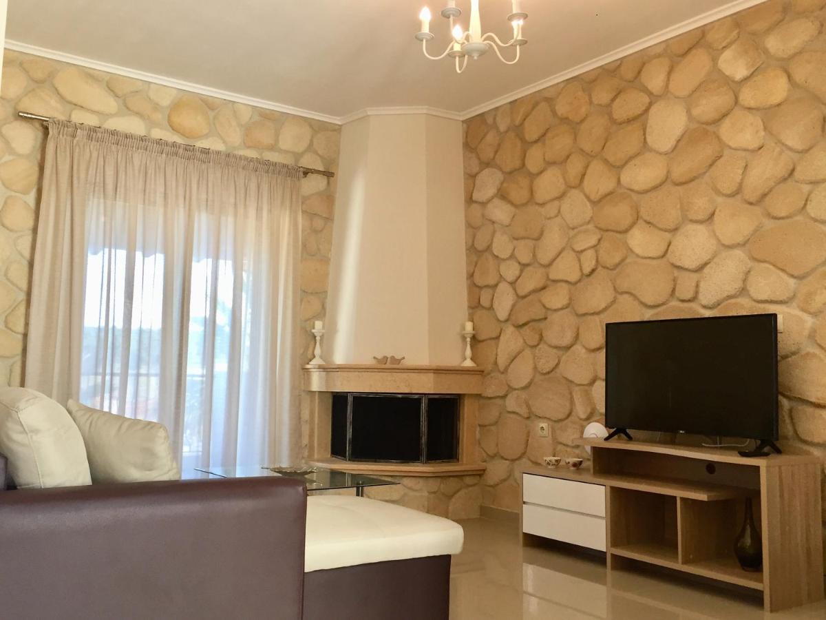 Amfithea House Villa Siviri Bagian luar foto